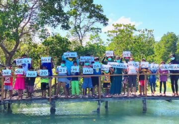 Hari Mangrove Sedunia Mahasiswa FPK UNAIR Lestarikan Mangrove di Pulau Bawean