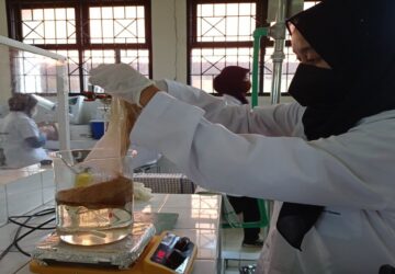 Mahasiswa Unair Ciptakan Masker Antibakteri dan Antivirus dari Limbah Udang